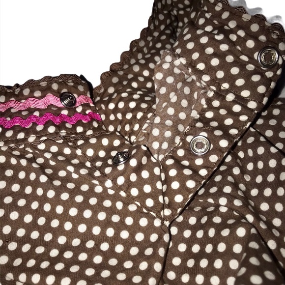 Genuine Kids by Oshkosh Brown Dress Size 5T - Picture 8 of 9